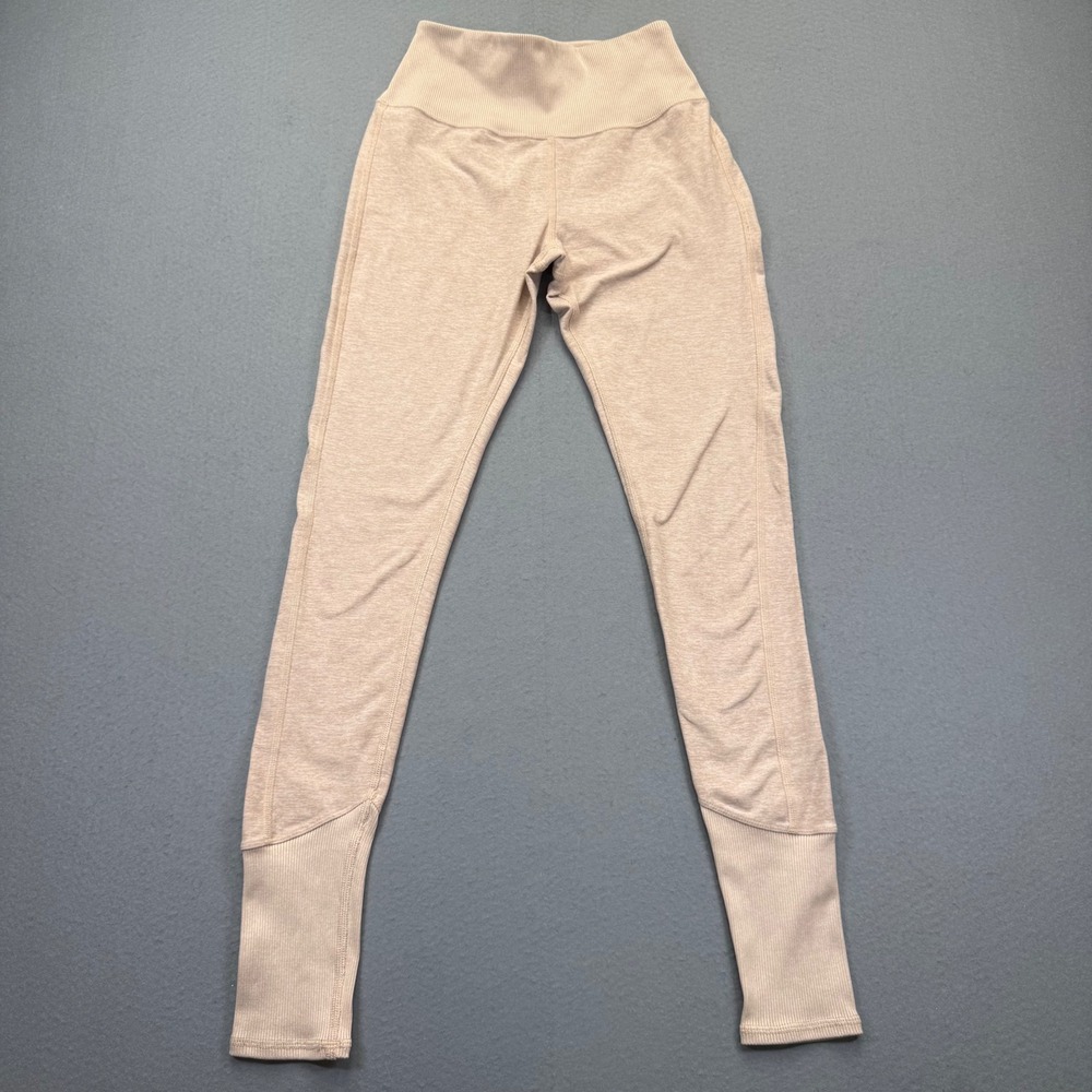 Alo Yoga Womens High Waist‎ Alosoft Coast Leggings Nectar Heather Pink Small